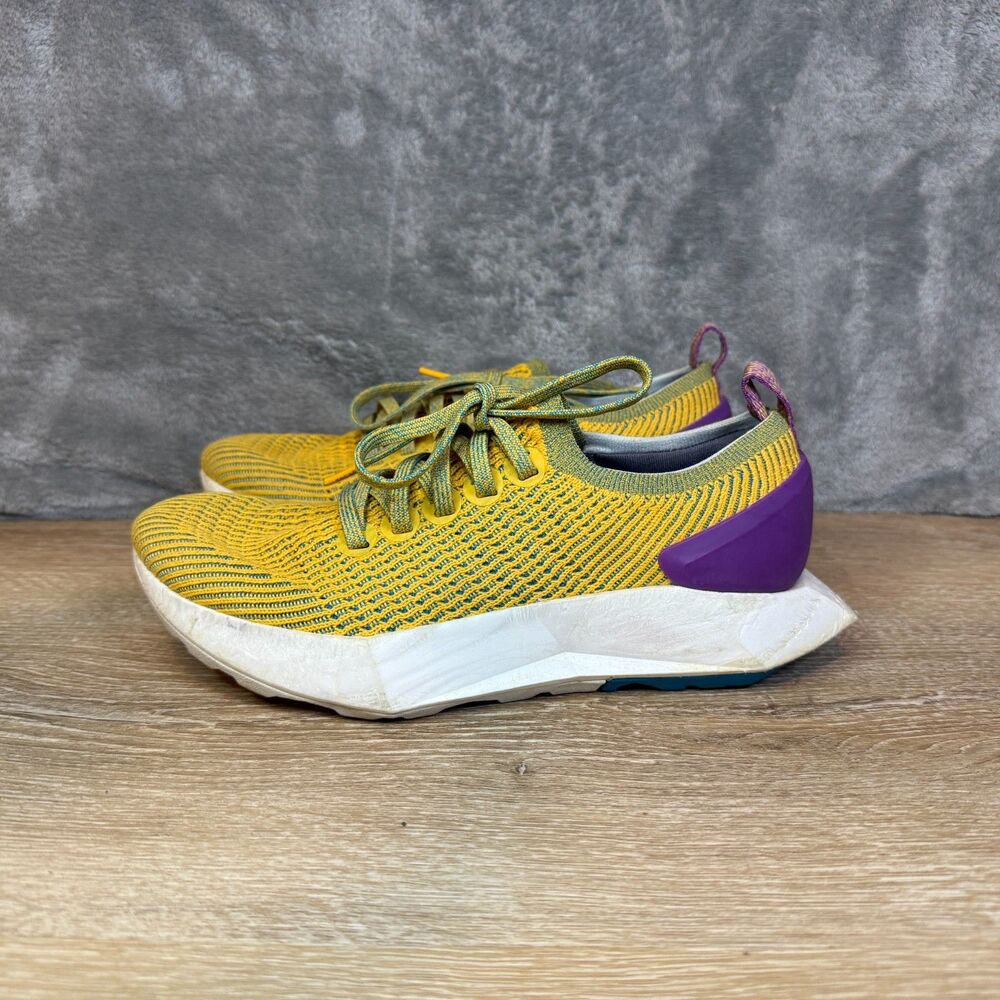 Allbirds Tree Flyer Thrive Yellow Blizzard Athletic Running Shoes Women's 5.5